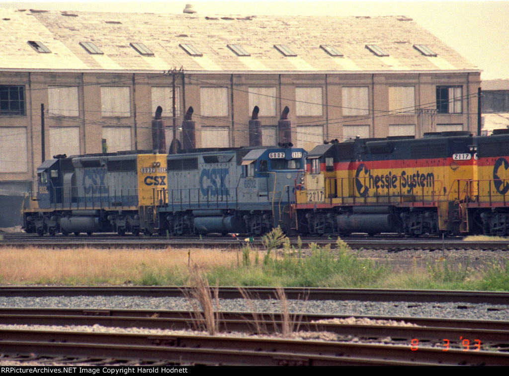 CSX 2117, 6802, & 8032